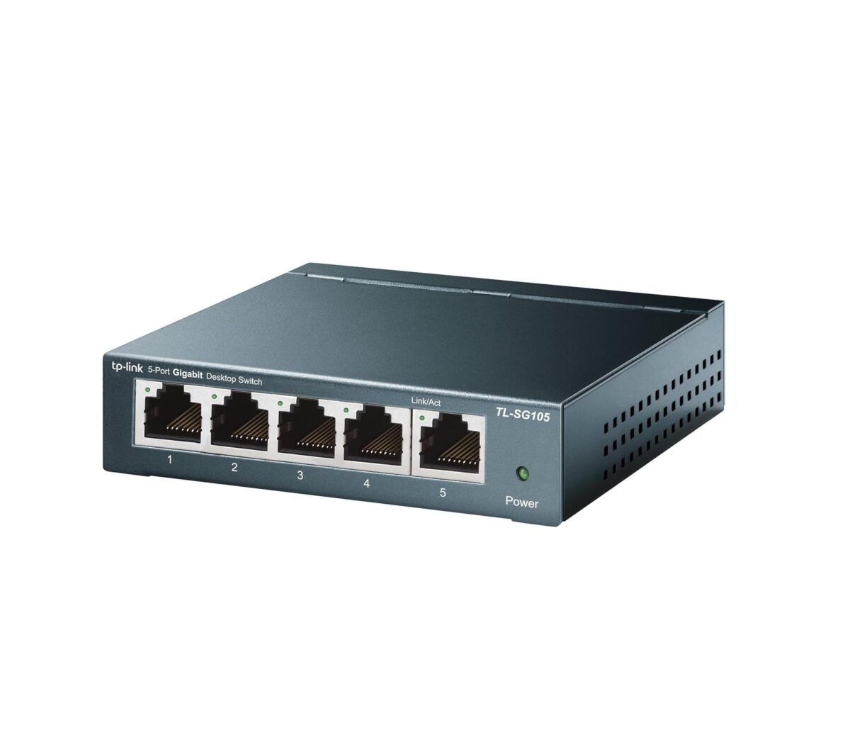 TP-Link TL-SG105 – Switch Ethernet Gigabit de 5 Puertos, Carcasa Metálica - Imagen 1