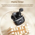 Toocki - Auriculares Inalámbricos TWS Bluetooth 5.3 con Micrófono, Pantalla de Carga y Control Táctil IPX4 - Image 2