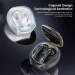 Toocki - Auriculares Inalámbricos TWS Bluetooth 5.3 con Pantalla LED, Modo Gaming 35ms - Imagen 2