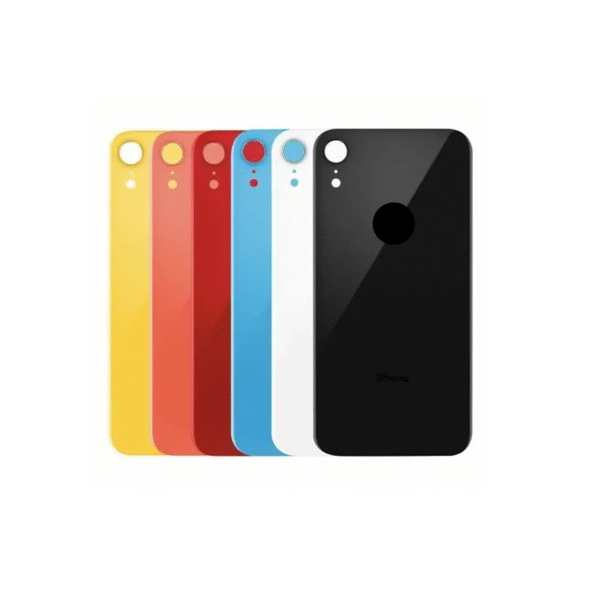Tapa Trasera de Cristal para iPhone XR – Con Logo