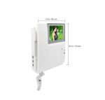 AMOCAM – Sistema de Videoportero con Monitor LCD 4.3” y Cámara Exterior con Visión Nocturna - Image 3
