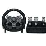 Volante de Carreras Logitech G920 – Xbox Series X|S, Xbox One y PC, Force Feedback, Pedales Ajustables
