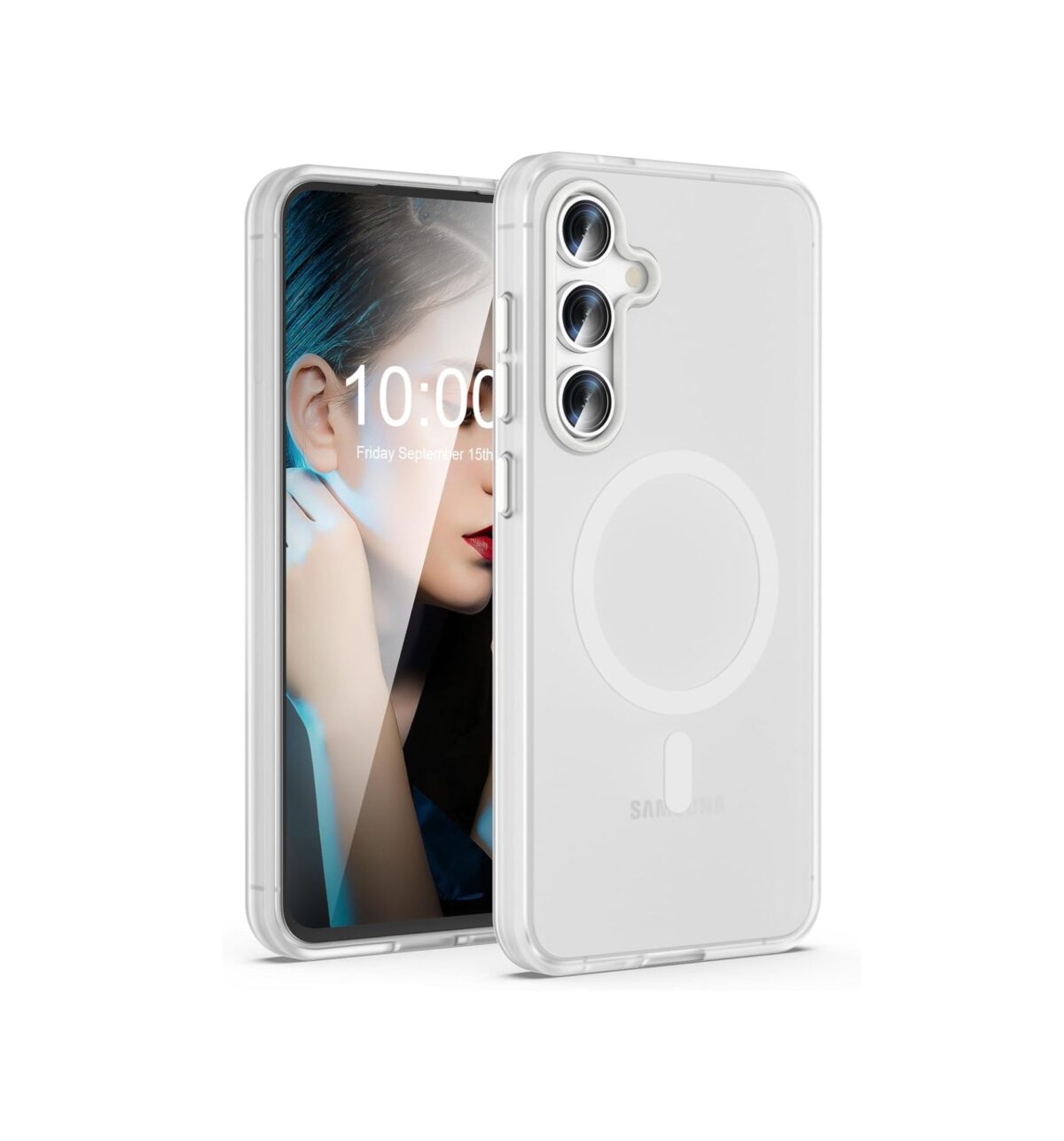 Cover Mate MagSafe para Samsung Galaxy S24 Ultra | Acrílico Anticaídas Funda Antigolpes