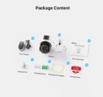 ZOSI C298 – Cámara de Seguridad WiFi 4MP Dual-Lens | Visión 360° PT | Detección Inteligente - Image 6