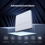 Tenda Punto de Acceso Inalámbrico AC1200 – Dual Band Gigabit, Montaje en Techo, PoE - Imagen 4