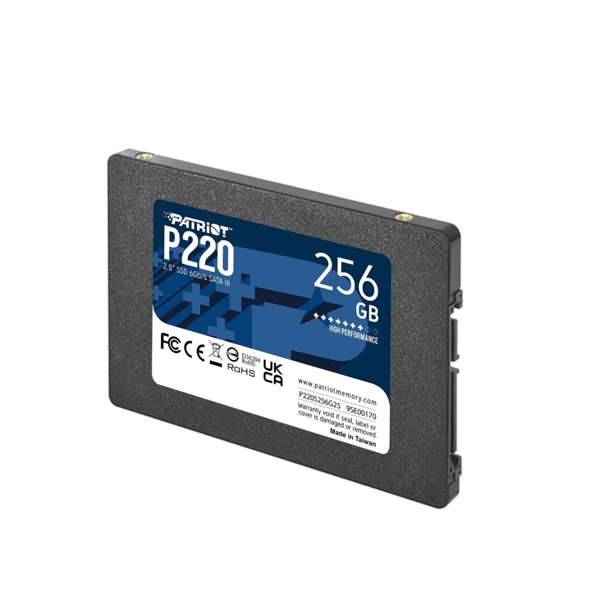 Patriot Memory P220 SSD Interno 256GB – SATA III 2.5” Unidad de Estado Sólido - Image 3