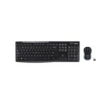 Combo Inalámbrico Logitech MK270 – Teclado y Mouse 2.4GHz, 8 Teclas Multimedia