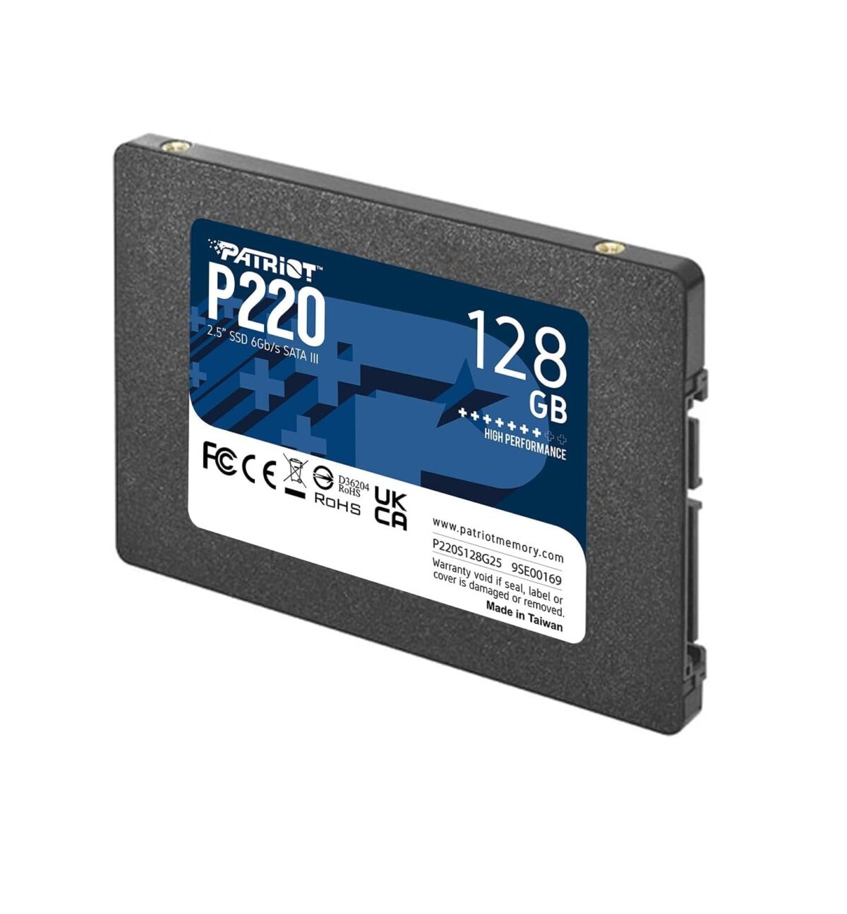 Patriot Memory P220 – SSD Interno 128GB 2.5" SATA III 6Gb/s – Hasta 550MB/s - Image 3