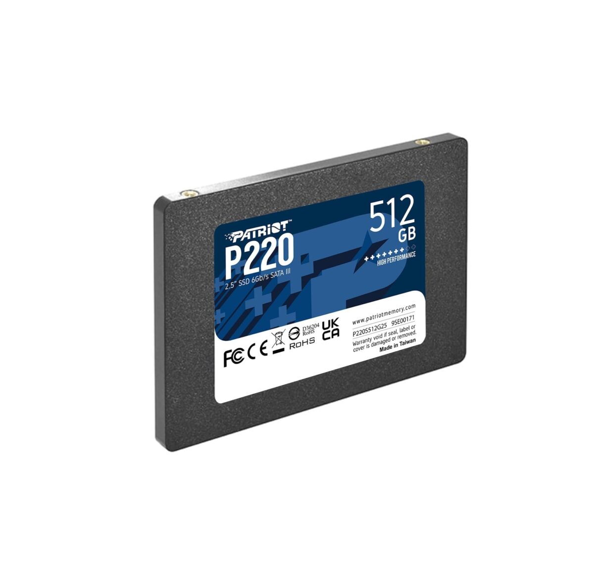 Patriot Memory P220 – SSD Interno 512GB 2.5" SATA III 6Gb/s, hasta 550MB/s - Image 2