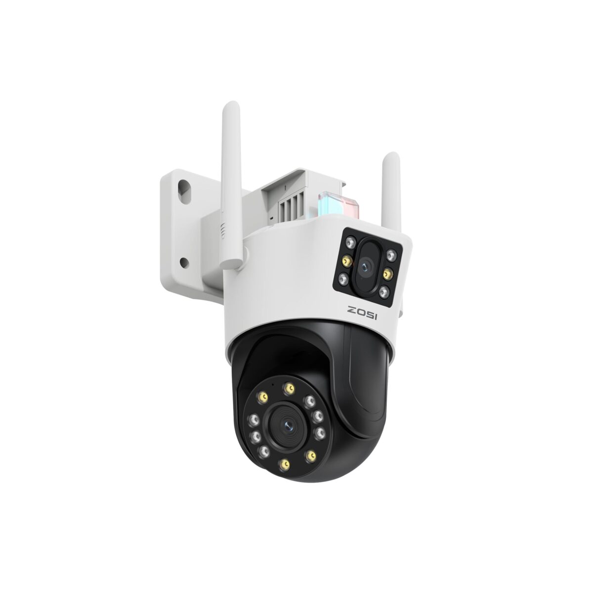 ZOSI C298 – Cámara de Seguridad WiFi 4MP Dual-Lens | Visión 360° PT | Detección Inteligente - Image 1