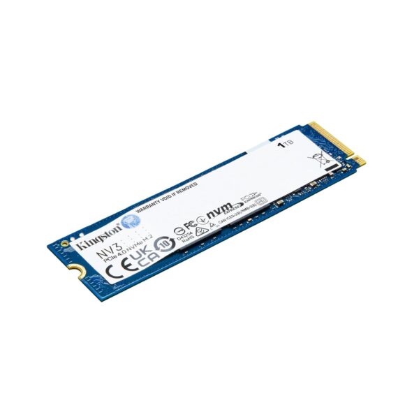 SSD Kingston NV3 1TB M.2 2280 – PCIe 4.0 NVMe, hasta 6000 MB/s