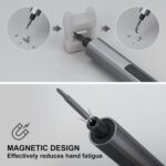 SHARDEN Mini Destornillador Eléctrico 29 en 1 – Kit de Precisión con 24 Puntas Magnéticas - Image 2