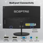 Monitor Curvo Gaming Sceptre 27" – FHD 1080p, 100Hz, HDMI X2, Altavoces Integrados - Imagen 5
