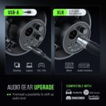Micrófono FIFINE K688 – Dinámico USB/XLR con Brazo Metálico - Image 5