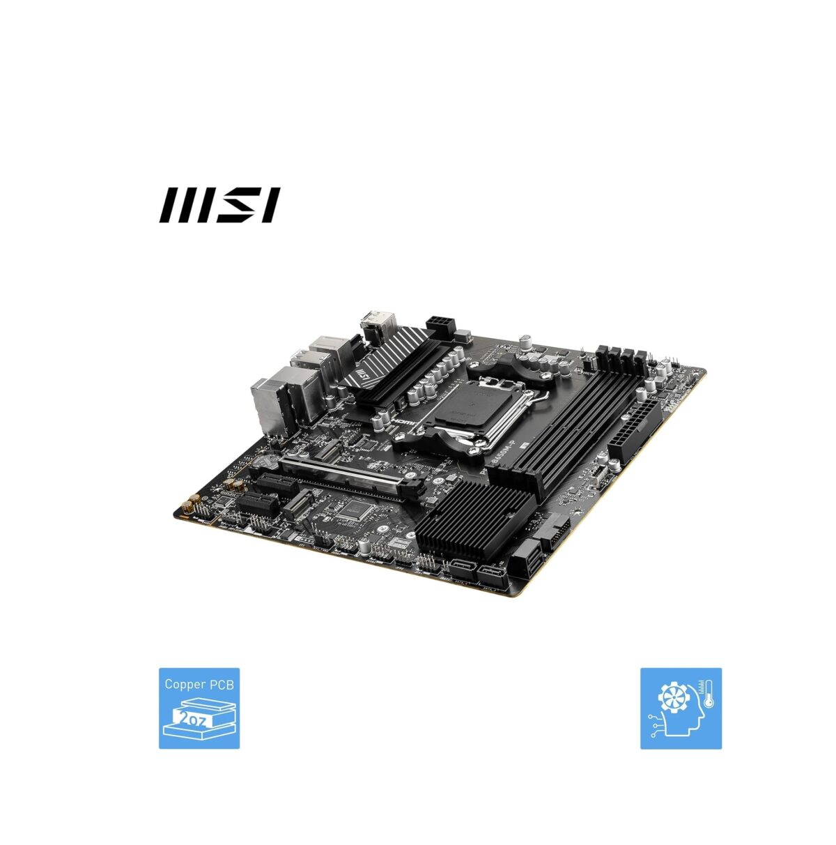 MSI PRO B650M-P V1 – Placa Base Micro-ATX AM5, DDR5, PCIe 4.0, M.2 Gen4, LAN 2.5G - Image 4