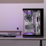 Chasis KEDIERS K4 – ATX Torre Media, Vidrio Templado Doble, 4 Ventiladores Preinstalados, USB-C - Image 6
