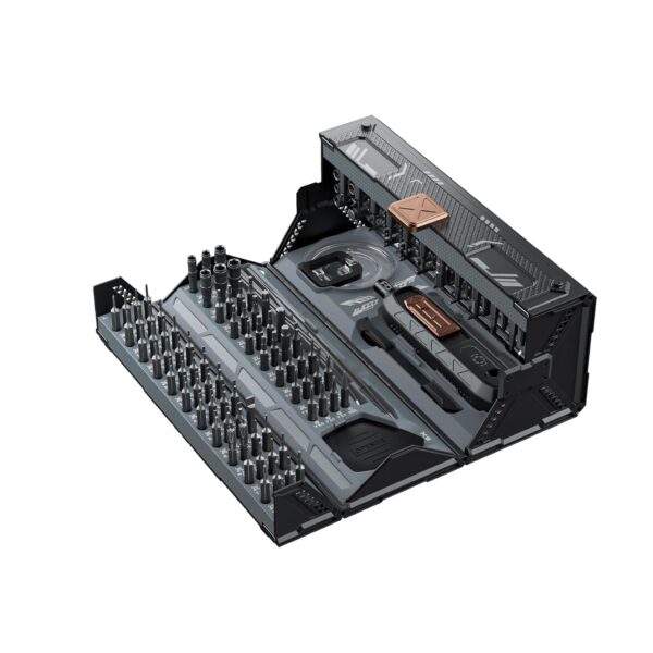 Juego de Destornilladores de Precisión JAKEMY 180 en 1 – Kit Magnético Profesional para Reparación de Electrónica