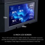Chasis Lian Li LANCOOL 207 – Torre Media ATX/M-ATX, Pantalla LCD, 4 Ventiladores PWM, Panel de Malla - Image 4