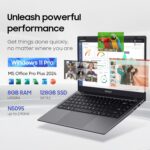 Laptop INHONLAP BTC511 – 14" HD, Intel N5095, 8GB RAM, 128GB SSD (1TB Expandible), Windows 11 Pro - Imagen 4