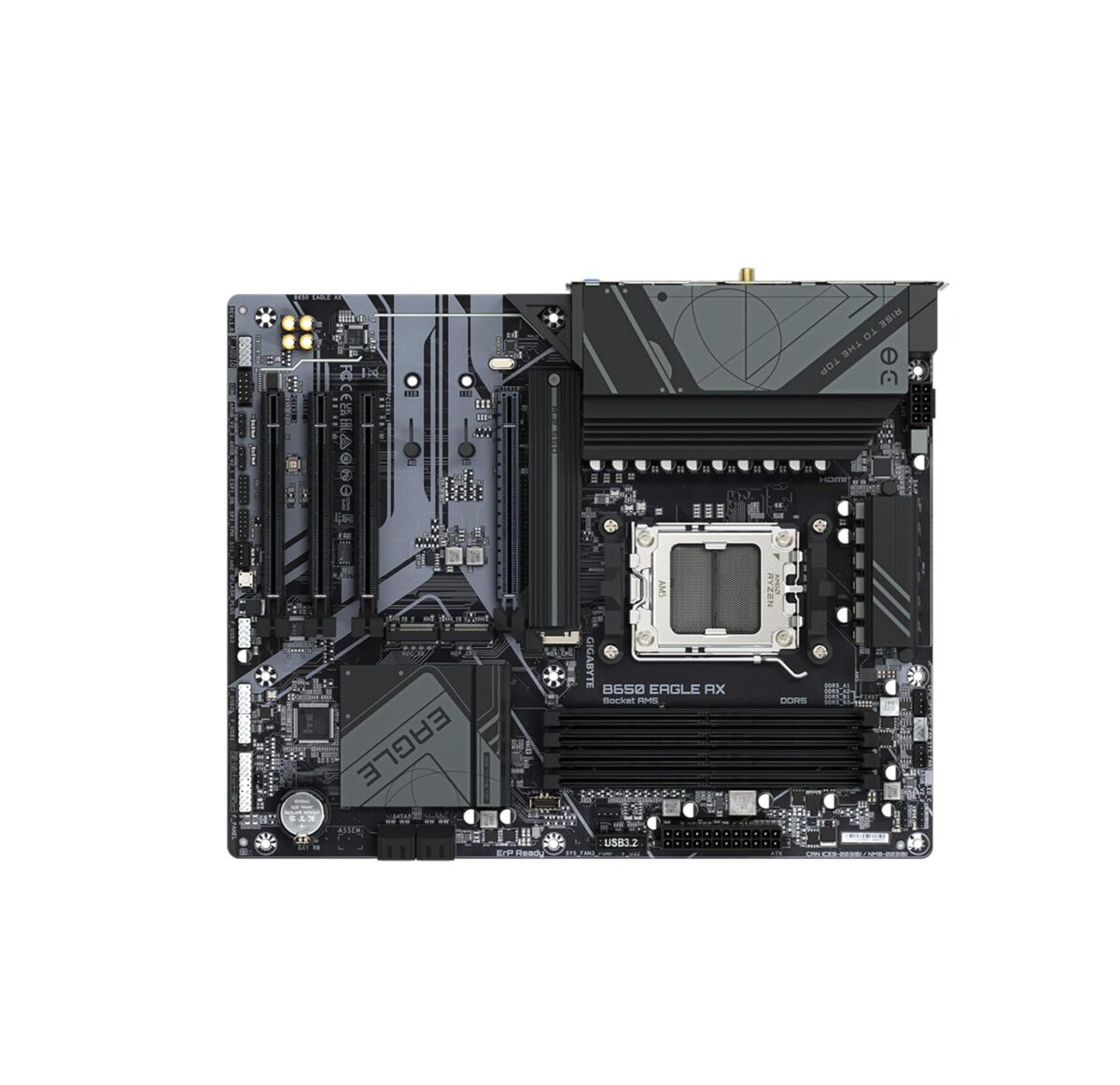 Motherboard GIGABYTE B650 Eagle AX – AM5, DDR5, PCIe 5.0, WiFi 6E, ATX - Image 5