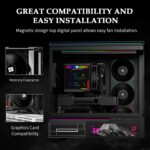 Thermalright Peerless Assassin 140mm Digital ARGB – Enfriador de CPU Torre Doble Blanco con Pantalla Digital y Ventiladores PWM - Imagen 4