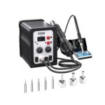 Estación de Soldadura 2 en 1 – 700W con Pistola de Aire Caliente