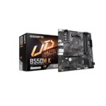 Motherboard GIGABYTE B550M K – AM4 Ryzen 3000/4000/5000, Micro-ATX, DDR4, PCIe 4.0, Dual M.2