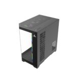 Funda ATX Gaming Iceberg Crystal Edge – Vista Panorámica 3 Lados Vidrio Templado + 7 Ventiladores ARGB - Image 4