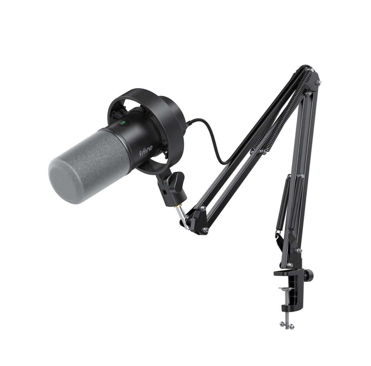 Micrófono FIFINE K688 – Dinámico USB/XLR con Brazo Metálico - Image 1