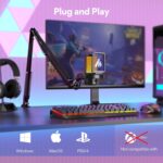 Micrófono MAONO DGM20S – USB Gaming con Cancelación de Ruido, RGB, Brazo Ajustable - Image 3