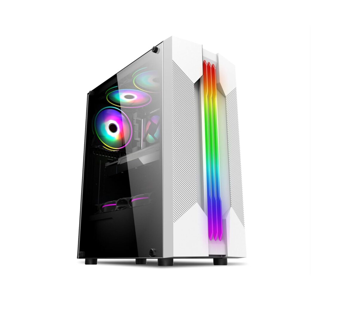 Chasis Gaming suevery SU-66C – Torre Micro-ATX | Vidrio Templado - Image 1