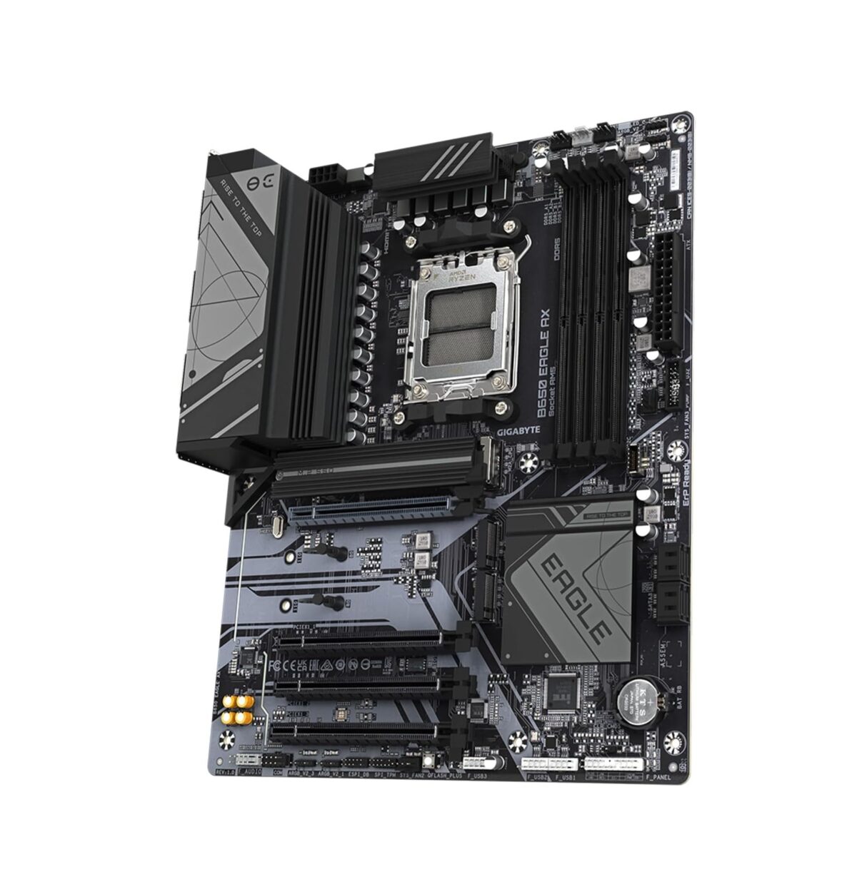 Motherboard GIGABYTE B650 Eagle AX – AM5, DDR5, PCIe 5.0, WiFi 6E, ATX - Image 4