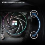 Thermalright Aqua Elite 360 ARGB – Enfriador Líquido AIO de CPU con 3 Ventiladores PWM 120mm - Imagen 3