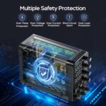 HANGELL – Fuente de Alimentación de CC Variable 30V 10A | Banco de Laboratorio con Ajuste Grueso/Fino, Protección OCP y Pantalla LED - Image 4