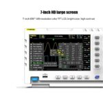FNIRSI 1014D – Osciloscopio Digital 2 en 1 | 100MHz 2 Canales | 1GSa/s | Generador de Señal DDS + Pantalla 7 - Image 3