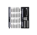 SHARDEN Mini Destornillador Eléctrico 29 en 1 – Kit de Precisión con 24 Puntas Magnéticas