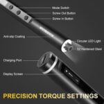 Juego de Destornilladores Eléctricos XIAONIAN 76 en 1 – 3.7V, Pantalla LED, USB-C, Torque Ajustable - Image 3