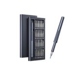 Juego de Destornilladores de Precisión AXTH 25 en 1 – Kit Magnético Profesional, Reparación Teléfonos y PC