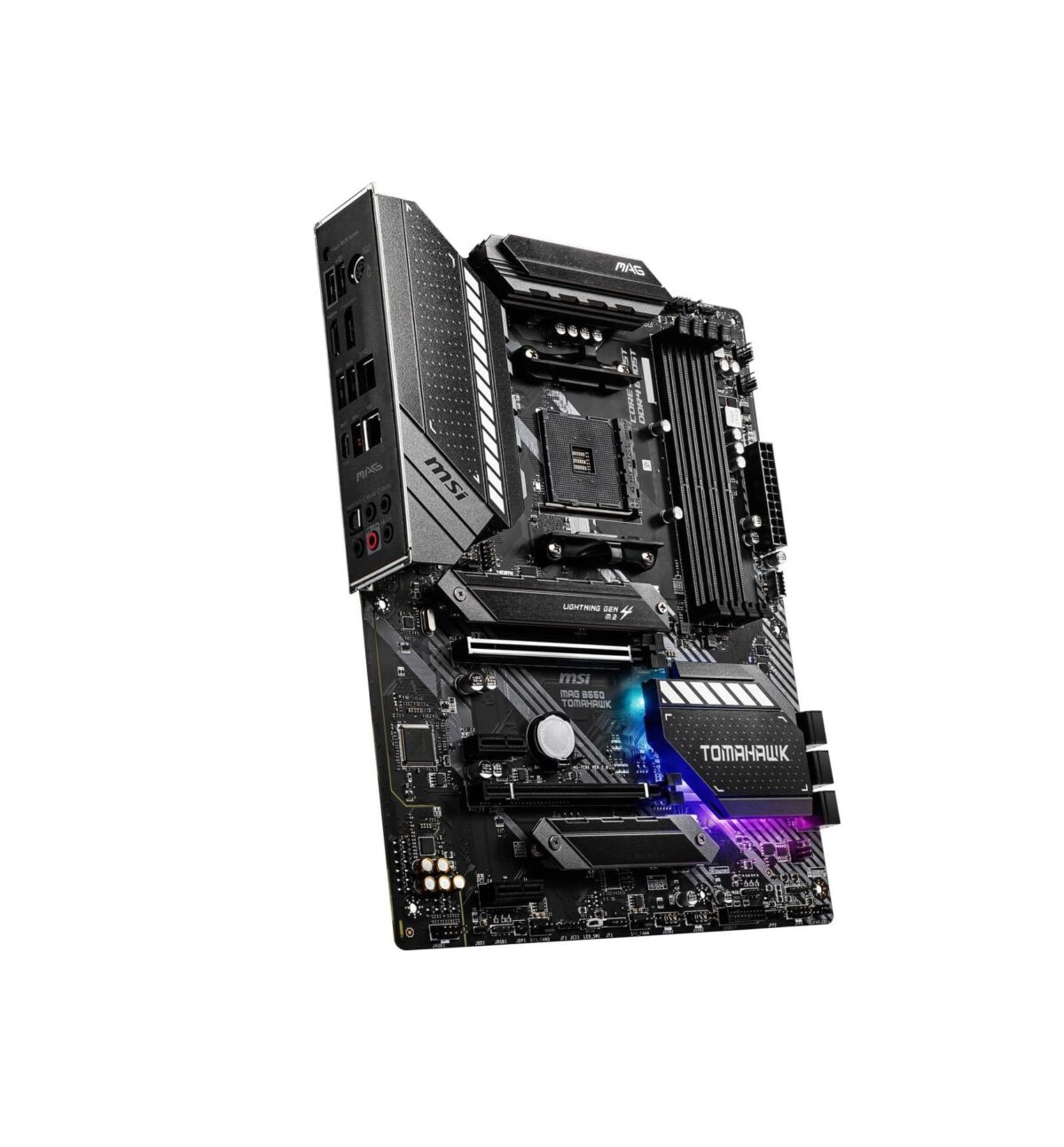 MSI MAG B550 Tomahawk – Placa Base Gaming ATX AM4, DDR4, PCIe 4.0, M.2, USB 3.2 Gen 2 - Image 3