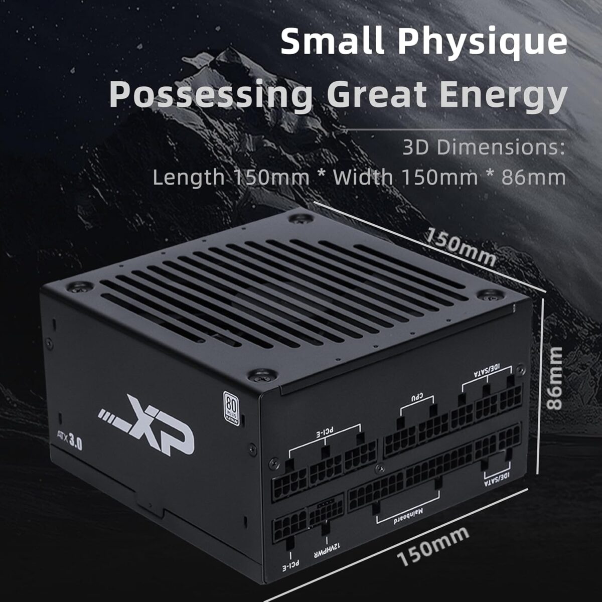 SAMA XP1200W – Fuente de Alimentación Gaming ATX 3.0 - Certificación 80+ Platinum - Image 5