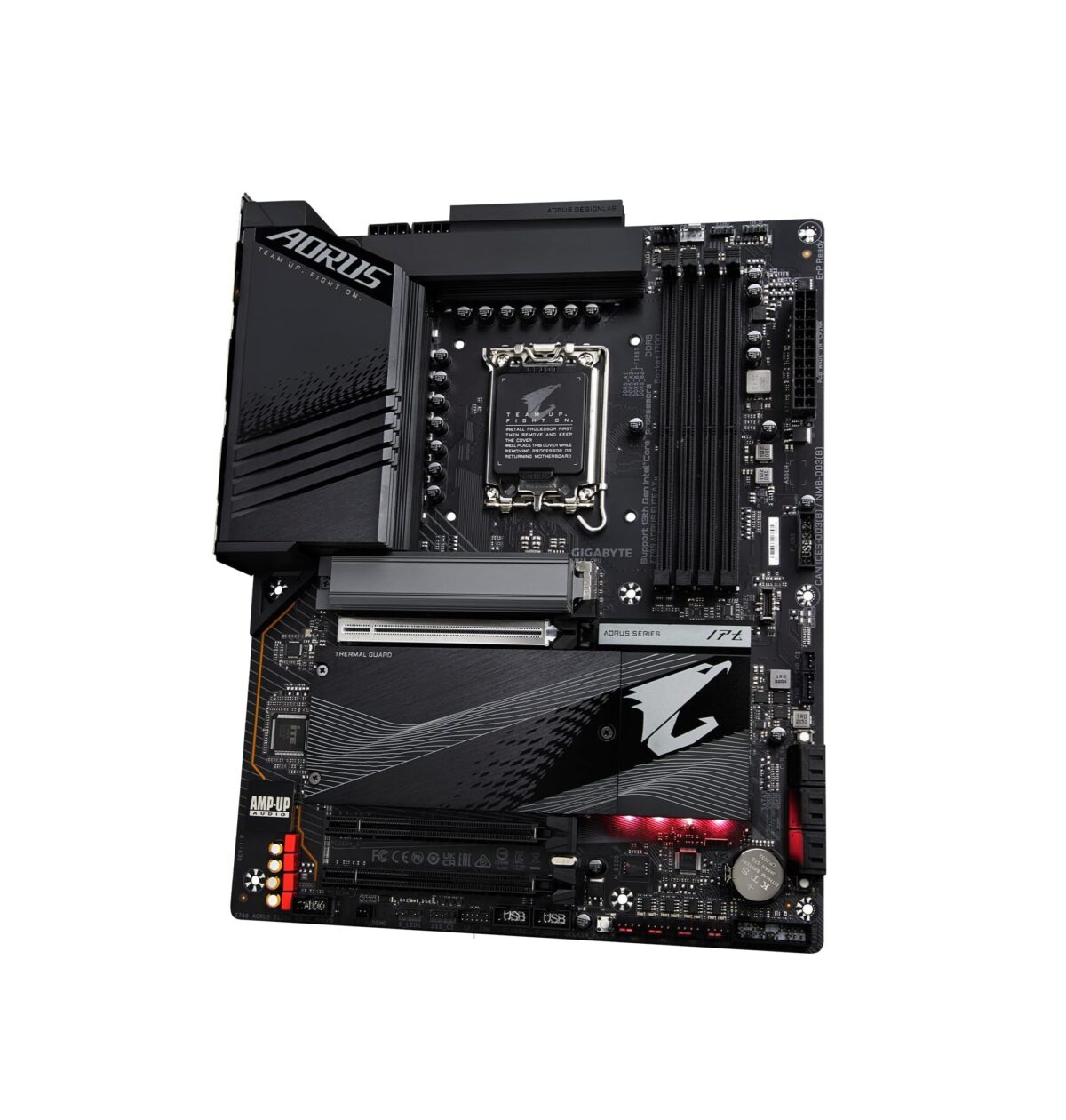 Motherboard GIGABYTE Z790 AORUS ELITE AX – LGA1700, ATX, DDR5, PCIe 5.0, Quad M.2, WiFi 6E, LAN 2.5G - Image 3