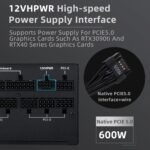 SAMA XP1200W – Fuente de Alimentación Gaming ATX 3.0 - Certificación 80+ Platinum - Imagen 2