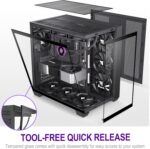 FOIFKIN F300 (2025) – Case ATX Mid-Tower Gaming, Vidrio Panorámico 270°, 4 Ventiladores - Image 3
