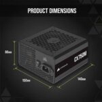 Fuente de Poder Corsair CX750M – 750W ATX, 80 PLUS Bronze - Semi-Modular - Image 5