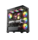 Sevenhero EL2 – Chasis Gaming ATX Torre Media | 3 Ventiladores ARGB | Vidrio Templado Panorámico - Image 2