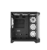 Funda ATX Gaming Iceberg Crystal Edge – Vista Panorámica 3 Lados Vidrio Templado + 7 Ventiladores ARGB - Image 2