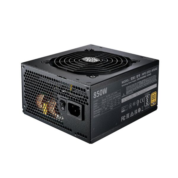 Fuente de Poder Cooler Master MWE Gold 850 V2 – 850W ATX Modular