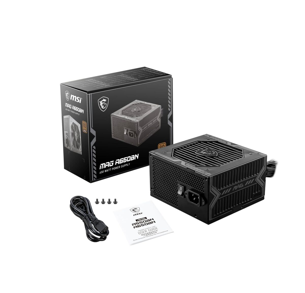 MSI MAG A650BN – Fuente de Alimentación ATX 650W 80+ Bronze - Image 5
