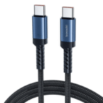 Toocki – Cable USB-C a USB-C de 60W con Transmisión de Datos 1M