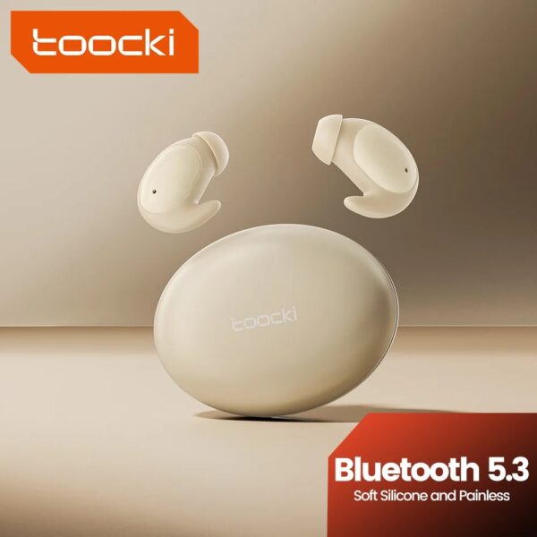 Toocki - Auriculares Inalámbricos TWS Bluetooth 5.3 con ANC